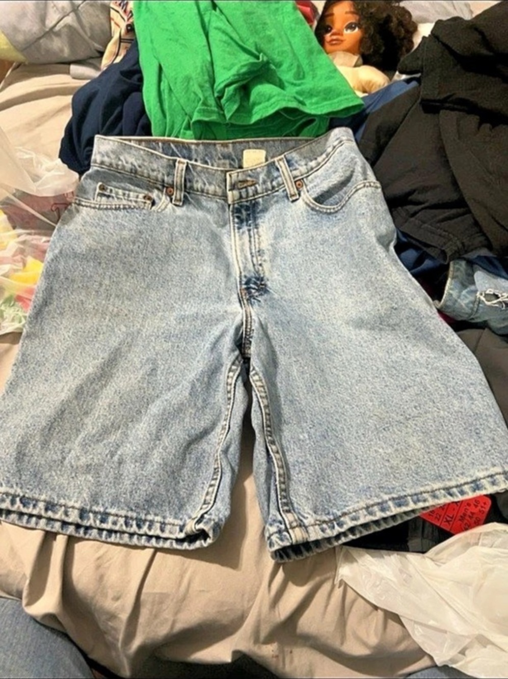 Levi's Women's Denim Shorts Waist 11 Blue